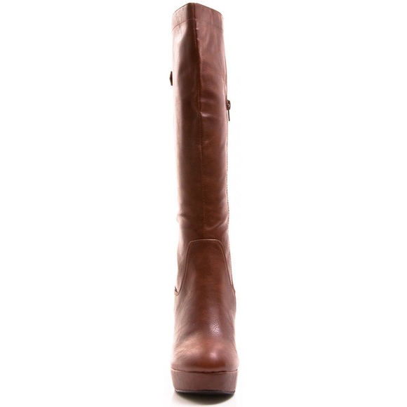 Go Max Full House Platform Wedge Tall Boot - Picture 2 of 4